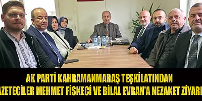  AK PARTİ KAHRAMANMARAŞ TEŞKİLATI, KİMLİK OFİSİ’NDE ŞEHİR GÜNDEMİNİ DEĞERLENDİRDİ