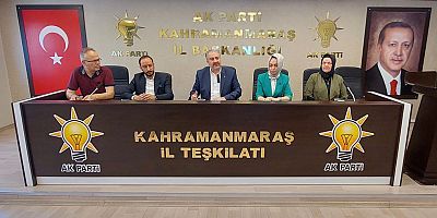 AK PARTİ KAHRAMANMARAŞ TEŞKİLATINDAN  DÜNYA ÇEVRE GÜNÜ AÇIKLAMASI