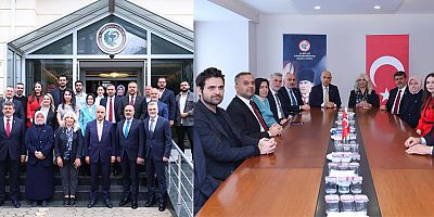 AK PARTİ KAHRAMANMARAŞ TEŞKİLATINDAN ECZACILAR ODASI'NA ZİYARET