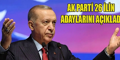 AK PARTİ'NİN İLK ADAYLARI BELLİ OLDU