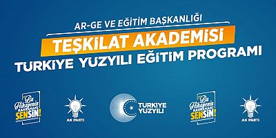 AK PARTİ TEŞKİLAT AKADEMİSİNDE 3'ÜNCÜ DÖNEM EĞİTİMLERİ BAŞLIYOR