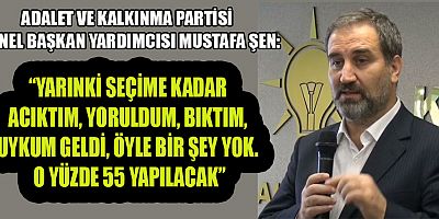 Adalet ve Kalkınma Partisi (AK Parti)  Genel Başkan Yardımcısı Mustafa Şen