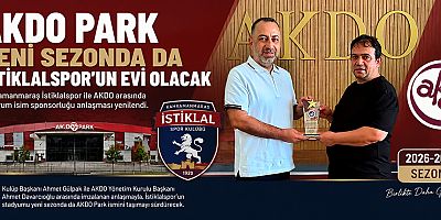 AKDO PARK YENİ SEZONDA DA İSTİKLALSPOR’UN EVİ OLACAK