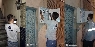 AKEDAŞ KAÇAK ELEKTRİK KULLANIMININ ÖNÜNE GEÇMEK İÇİN ÇALIŞMA BAŞLATTI