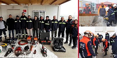 AKEDAŞ PERSONELLERİNE ARAMA KURTARMA EĞİTİMİ