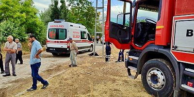 AKIMA KAPILAN BİR KİŞİ ÖLDÜ 