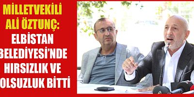 ALİ ÖZTUNÇ: KENDİ BELEDİYELERİNE VERİYOR, BİZE VERMİYOR