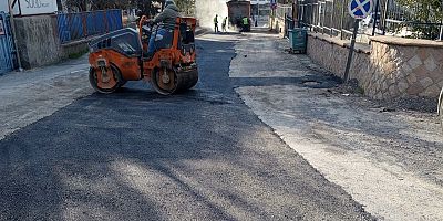 ALTYAPISI TAMAMLANAN NOKTALARDA YOLLAR BİR BİR ONARILIYOR