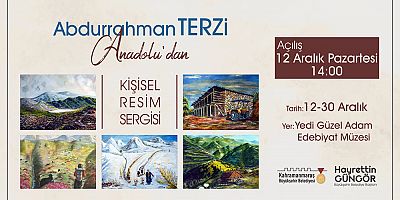 ANADOLU’DAN SERGİSİ KAPILARINI SANATSEVERLERE AÇIYOR