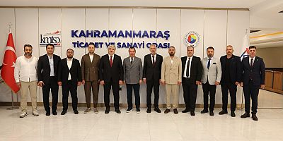 ANAHTAR PARTİ HEYETİNDEN KMTSO’YA ZİYARET