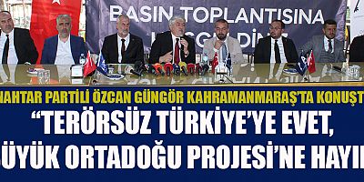 ANAHTAR PARTİLİ ÖZCAN GÜNGÖR: TÜRKİYE’NİN EN BÜYÜK SORUNLARINDAN BİRİ PLANLAMA EKSİKLİĞİ