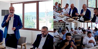 ANDIRIN BELEDİYE BAŞKANI AHMET SİNAN GÖKŞEN, İMAM HATİPLERLE GÖNÜL SOFRASINDA BULUŞTU