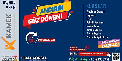 ANDIRIN’DA GENİŞ YELPAZEDE EĞİTİM İMKÂNI