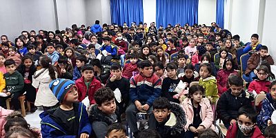 ANDIRINLI MİNİKLERDEN BÜYÜKŞEHİR’İN ETKİNLİĞİNE YOĞUN İLGİ