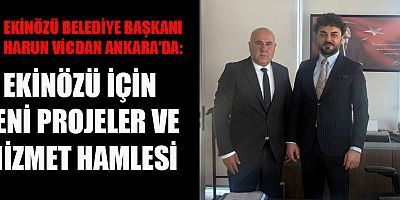 ANKARA’DA EKİNÖZÜ ZİRVESİ