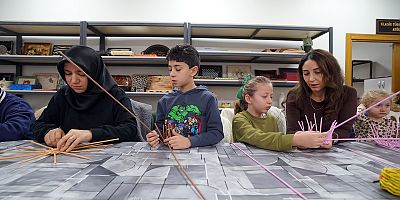 ANNE ELİ VE ÇOCUKLARIN HAYALİ BÜYÜKŞEHİR’İN ATÖLYESİNDE BULUŞTU