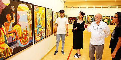 ANNELER VE ÇOCUKLAR TEMALI RESİM SERGİSİ
