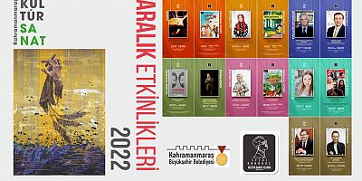 ARALIK KÜLTÜR SANAT ETKİNLİKLERİ AÇIKLANDI