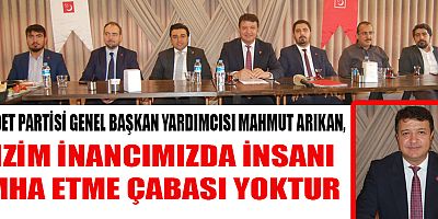 ARIKAN,  ÜLKEMİZ HEM GENELDE HEM DE YERELDE KRONİKLEŞEN SORUNLARLA BAŞ BAŞA KALDI