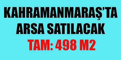 ARSA İHALE İLE SATILACAK
