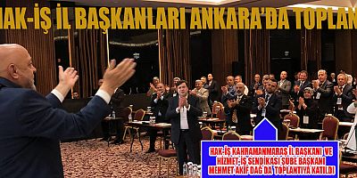  ARSLAN: “BİZ BİRLİKTE HAK-İŞ’İZ”