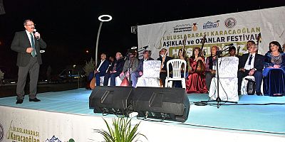 AŞIKLAR VE OZANLAR GÖKSUN İLÇESİNDE BÜYÜK İLGİ GÖRDÜ