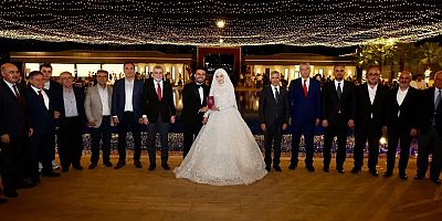 AŞKIN VE SEVGİNİN ŞAHİTLİĞİNDE: ŞAHİN İLE HİDAYET DÜNYAEVİNE GİRDİ