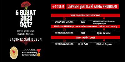 ASRIN FELAKETİNİN 3’ÜNCÜ YILINDA DEPREM ŞEHİTLERİ ÇEŞİTLİ PROGRAMLARLA YAD EDİLECEK