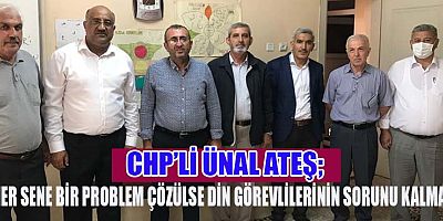 ATEŞ ‘DİN GÖREVLİLERİMİZİN YANINDAYIZ’