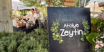 ATÖLYE ZEYTİN BİRBİRİNDEN ÖZEL ÜRÜNLERİ DÜZENLEDİĞİ SERGİ İLE HALKIN BEĞENİSİNE SUND