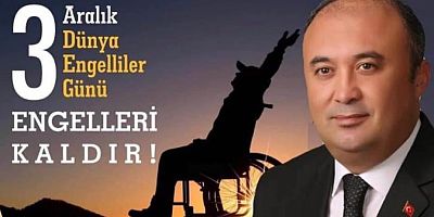 AVED BAŞKANI KAVAK: ASIL ENGELLİLER ONLARI GÖRMEYENLERDİR