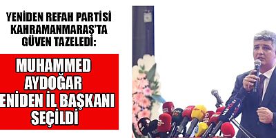 AYDOĞAR: “GENEL BAŞKANIMIZA SAHİP ÇIKACAĞIZ, O DA ÜMMETE SAHİP ÇIKACAK”
