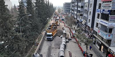 AZERBAYCAN BULVARI’NDA 110 MİLYONLUK ALTYAPI YATIRIMI