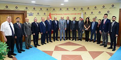 AZERBAYCAN HEYETİNDEN KSÜ REKTÖRÜ YASIM’A ZİYARET