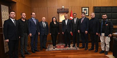 AZERBAYCAN MİLLETVEKİLLERİNDEN BAŞKAN GÜNGÖR’E ZİYARET