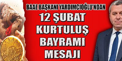 BAAE BAŞKANI YARDIMCIOĞLU MARAŞ DESTANDIR BU KAHRAMANLIK MÜCADELESİNİN ADI