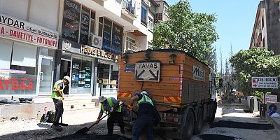 BAHÇELİEVLER MAHALLESİ’NDE ALTYAPI TAMAMLANDI, ASFALT ÇALIŞMALARI DEVAM EDİYOR