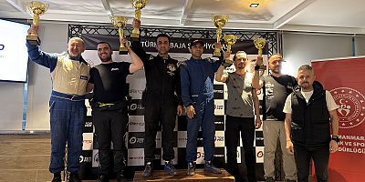 BAJA ŞAMPİYONASI’NIN İLK AYAĞI TAMAMLANDI SPORCULAR KUPALARINA KAVUŞTU