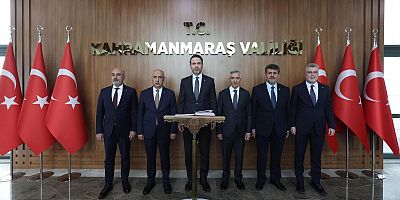 BAKAN BAYRAKTAR KAHRAMANMARAŞ'TA