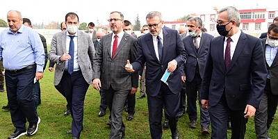 BAKAN KASAPOĞLU MÜJDEYİ VERDİ: KAHRAMANMARAŞ'A STAD VE SPOR KOMPLEKSİ YAPILACAK