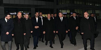 BAKAN KİRİŞCİ KAHRAMANMARAŞ’TAN AYRILDI