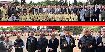 BAKAN KİRİŞCİ “ORMAN FİLOMUZU GÜÇLENDİRİYORUZ”