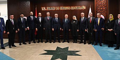 BAKAN KİRİŞÇİ’YE KAHRAMANMARAŞ HEYETİNDEN ZİYARET