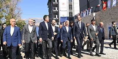 BAKAN KURUM: “6 ŞUBAT ÖNCESİNDEN DAHA GÜÇLÜ BİR KAHRAMANMARAŞ İNŞA EDİYORUZ”