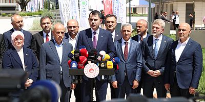 BAKAN KURUM, KAHRAMANMARAŞ TA KONUŞTU 
