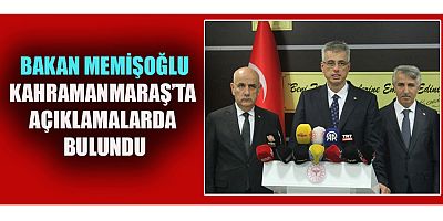 BAKAN MEMİŞOĞLU: HASTANE İNŞAATLARI 2024 SONU TAMAMLANACAK
