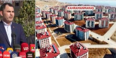 BAKAN MURAT KURUM, KAHRAMANMARAŞ’TA SON DURUMU DEĞERLENDİRDİ