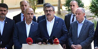 BAKAN TEKİN: YENİ EĞİTİM ÖĞRETİM YILINA HAZIR VAZİYETTE GİRECEĞİZ
