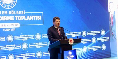 BAKAN TUNÇ, KAHRAMANMARAŞ’TA ÖNEMLİ AÇIKLAMALARDA BULUNDU 