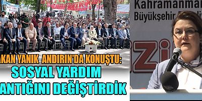 Aile ve Sosyal Hizmetler Bakanı Derya Yanık